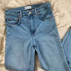 Zara Lightwash Skinny Jeans - PLEASE READ